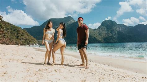 With 2 Sexy Girls In El Nido Palawan For 5 Days Youtube