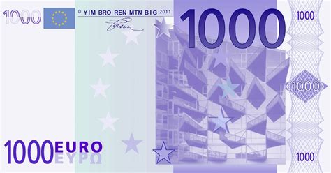 In Arrivo La Nuova Banconota Da 1000 Eurosolo Per I Ricchi