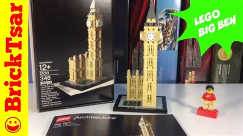 Lego Architecture Set 21013 Big Ben Clock Tower London England Youtube