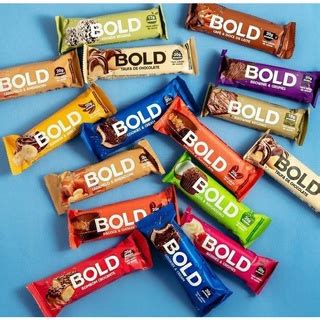 Bold Bar Berries E Crispies Barrinha De Proteina Bold Bar Shopee