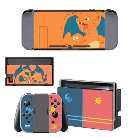 Pokemon Sun And Moon Nintendo Switch Skin For Nintendo Switch Console