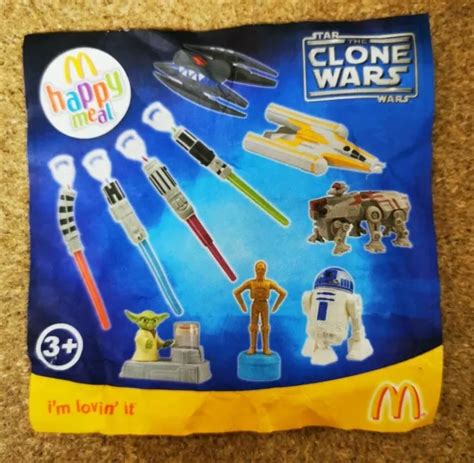 Mcdonalds Happy Meal Toy 2011 Uk Star Wars Clone Wars Single Toys