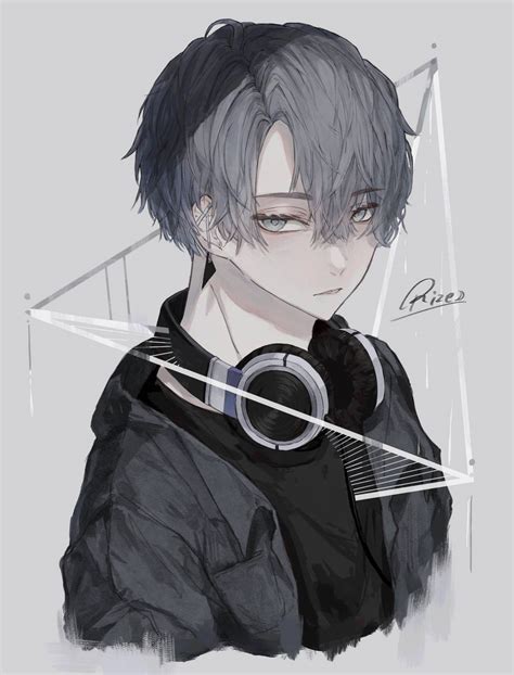 Download Boy With Headphones Edgy Anime Pfp Wallpaper