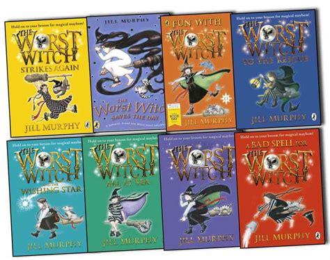 Jill Murphy The Worst Witch Collection 8 Books Set- The Worst Witch,The