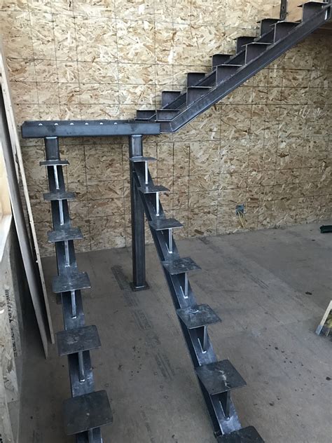 Steel Stair Stringer Design Callumkreitmayer