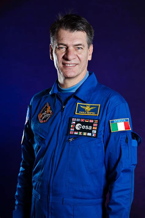 This is the second death the astronaut has to grief about in space. ESA - Paolo Nespoli in Milano, at the Museo della Tecnica ...