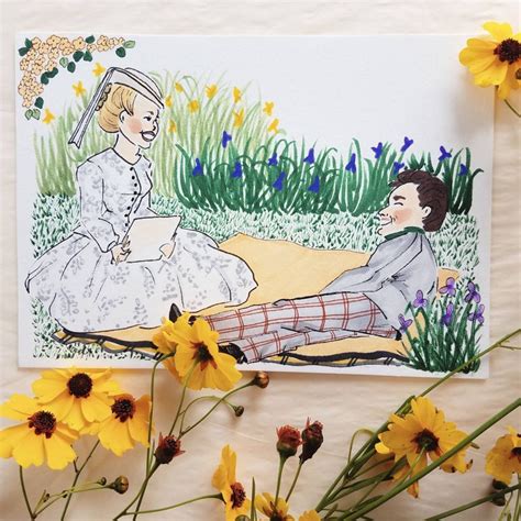 Amy And Laurie Art Little Women Art Little Women Amy March Etsy