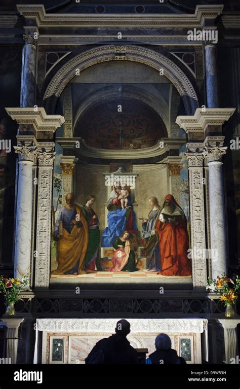 San Zaccaria Altarpiece Bellini Hi Res Stock Photography And Images Alamy
