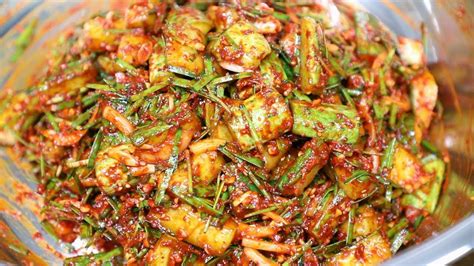Корейское кимчи рецепт korean kimchi (fermented napa cabbage) recipe 김치 만들기. 오이김치 (깍두기) 맛있게 담그는법 비법 노하우 황금레시피 ...