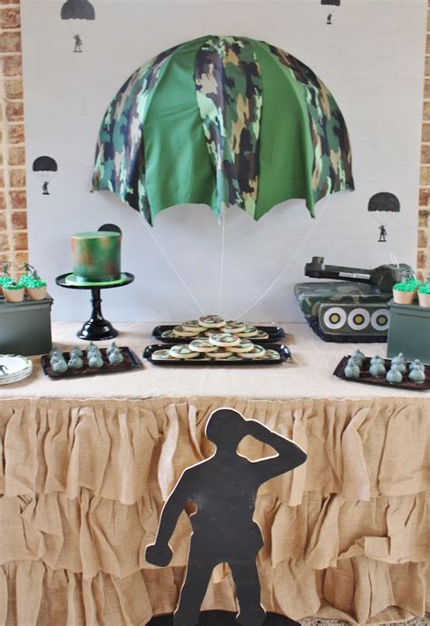 We offer suggestions for everything from unique decorations to memorable party favors in our army party guide! Kara's Party Ideas Military Toy Soldier Birthday Party ...