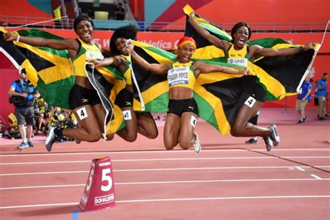 Jamaican Girls Win 4×100 Relay At Doha 2019 Izzso News Travels Fast