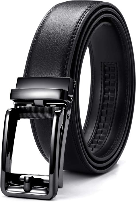 Mens Belt Chaoren Ratchet Belt Leather With Automatic Buckle 1 38