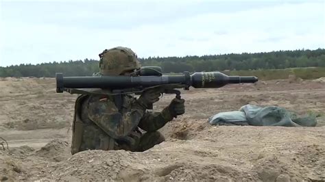 German Rpg Panzerfaust 3 German Czech Dutch Army In Action Video