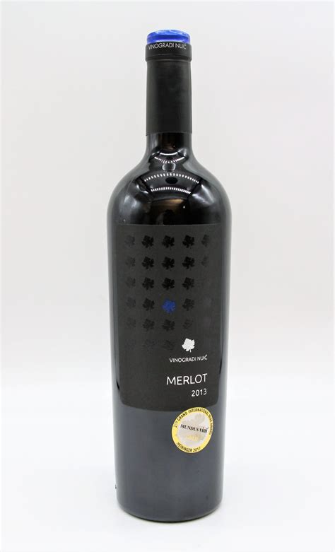 Rotwein Merlot Premium Vinogradi Nuic 075l Weinimport Dalmacija