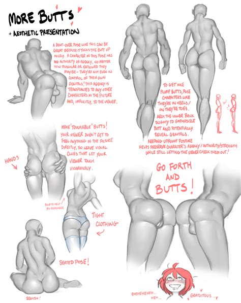 Tutorial Anatomy Muscle Fat And Bone 6 Butt Aesthetics By Rinayun Hentai Foundry