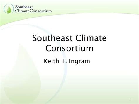 Ppt Southeast Climate Consortium Powerpoint Presentation Free
