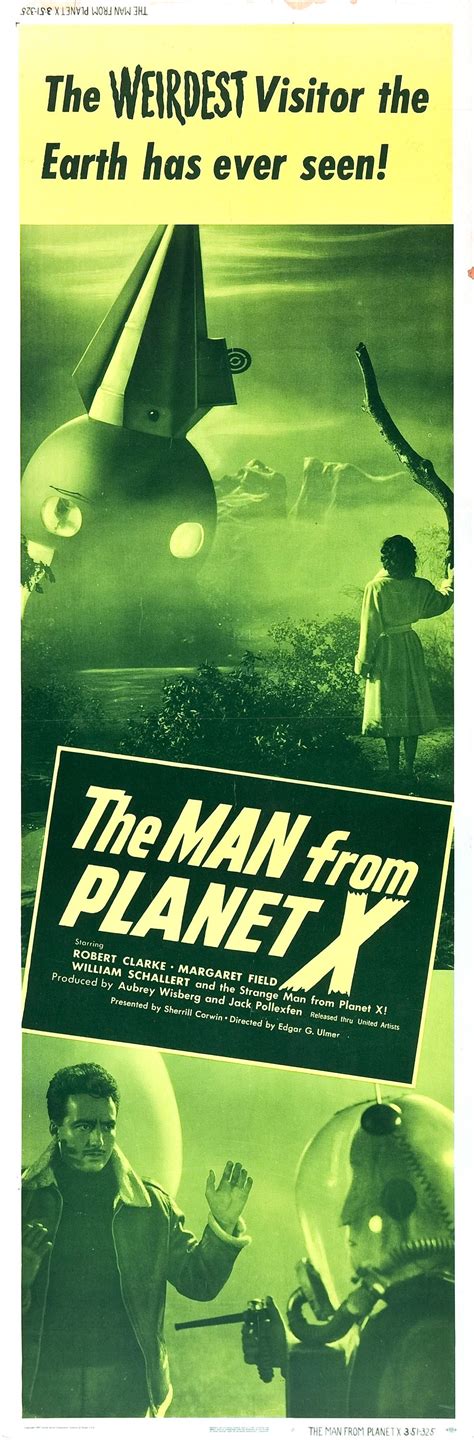 The Man From Planet X 1951 Usa Carteles De Cine Carteles De