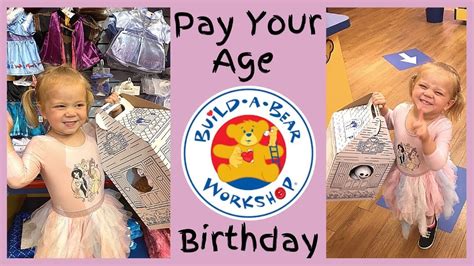 Build A Bear Pay Your Age Birthday Party Youtube