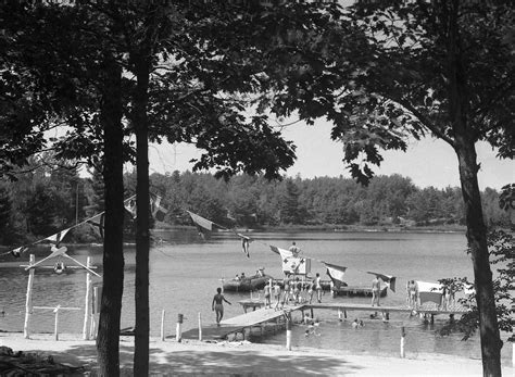 Swimming At Boy Scout Camp · Tadl Local History Collection