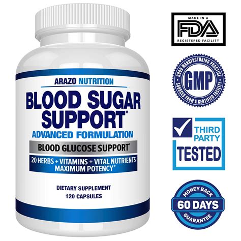 Blood Sugar Support Supplement 20 Herbs Multivitamin For Blood Sugar