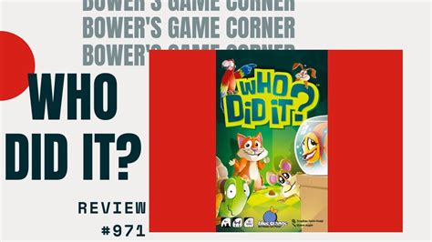 Bowers Game Corner 971 Who Did It Review Youtube