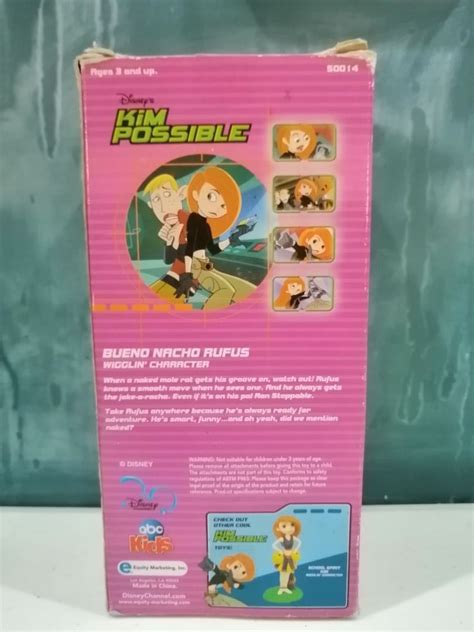 Kim Possible Bueno Nacho Rufus Wigglin Character Bobblehead Hobbies Toys Toys Games On