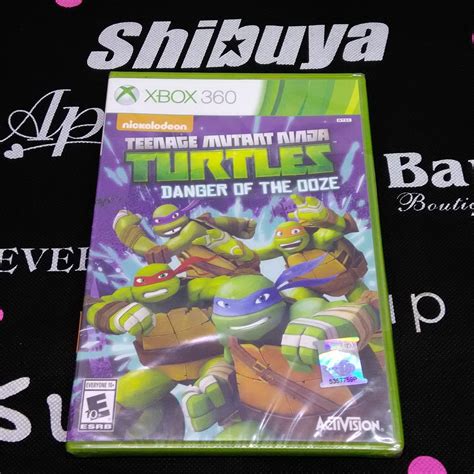 Xbox360 Game Teenage Mutant Ninja Turtles Danger Of The Ooze Ntsc J