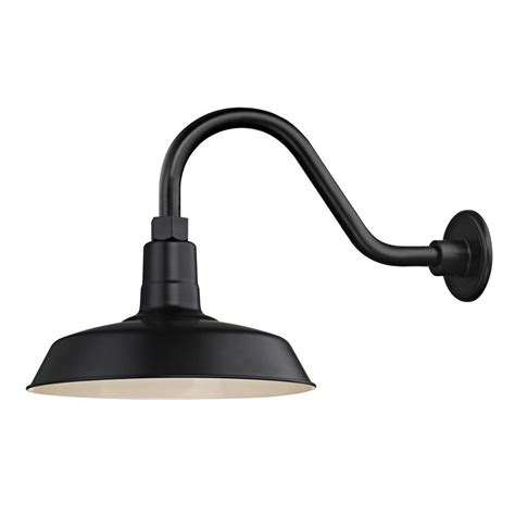 Gooseneck barn lights are actually fixtures that house led lights for outdoor and indoor lighting. Black Gooseneck Barn Light with 12-Inch Shade at ...