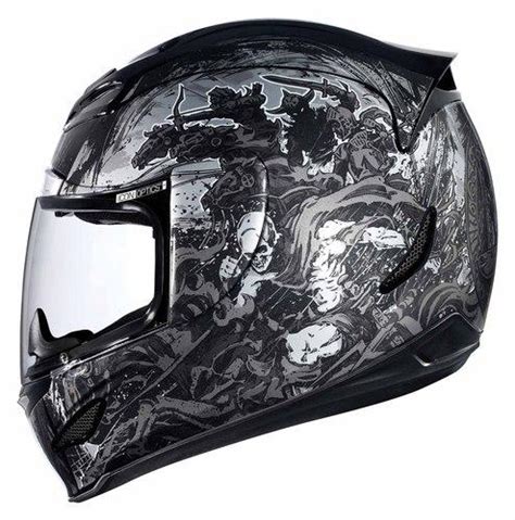 Buy New Icon Airmada 4 Horsemen Full Face Adult Helmet Black Xs In