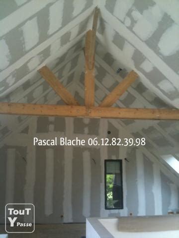 165 € murs boiseries de 35 m² peint repeint avec enduit partiel 25% sur placo. Jointeur Lorient placo , bandeur , jointoyeur , joint ...