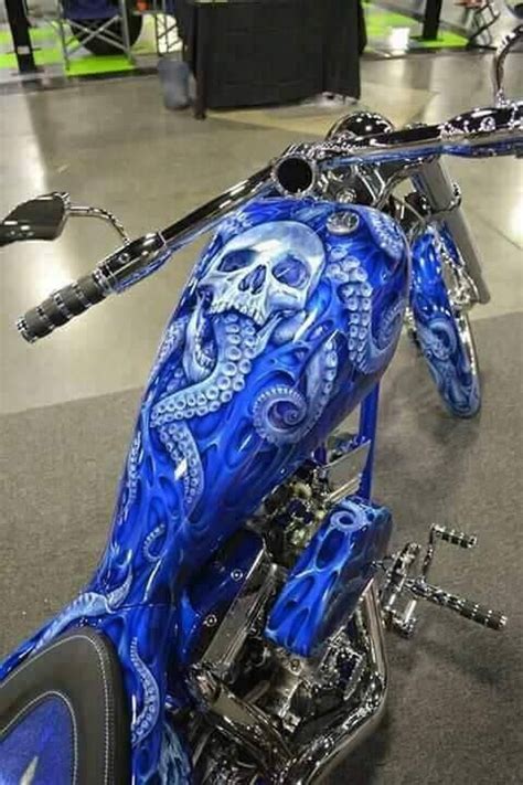 I laid the lace and came up with fender designs and he painted. Custom Paint job Inspirations | Bobber & Chopper ...