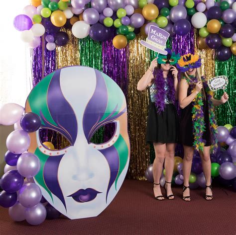 Buy Giant Mardi Gras Masquerade Cutout Standee Standup Photo Booth Prop