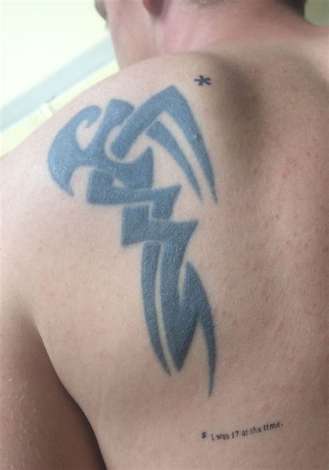 One Guys Brilliant Adjustment To His Tribal Tattoo Bad Tattoos