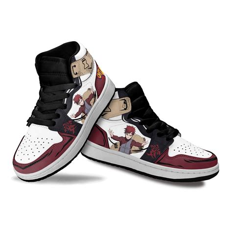 Gaara Kids Sneakers Custom Anime Nrt Kids Shoes Homefavo