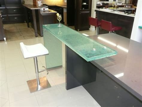 If you answered yes to both of these questions then this next breakfast bar idea is for you. The Glass Counter Breakfast Bar by CGD Glass - CGD Glass ...