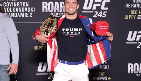 Ufc Colby Covington Responds To ‘woke Mob Refuses To Be ‘canceled