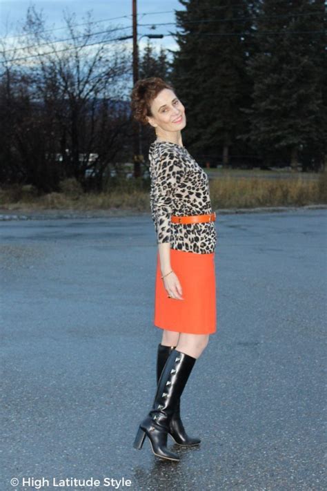 What To Wear With An Orange Skirt To Make An Entrance High Latitude Style Orange Skirt