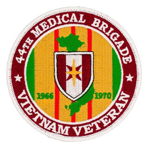 44th Medical Brigade Vietnam Veteran Patch Flying Tigers
