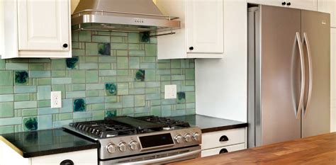 One of the major draws of a mid century modern kitchen for today's homeowners is that the look remove your glass tile backsplash and replace it with a stone backsplash to add a unique and. Aquila Pattern Kitchen Handmade Mid Century Modern Tile ...
