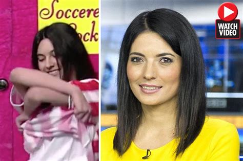 Natalie Sawyer Strips In Throwback Vid As Sky Sports News Axe Presenter Daily Star