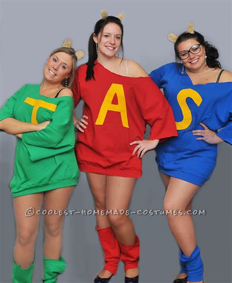 Cool Alvin And The Chipmunks Group Costume For Under 20