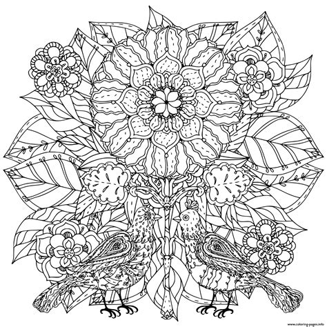 Art Therapy Printable Coloring Pages