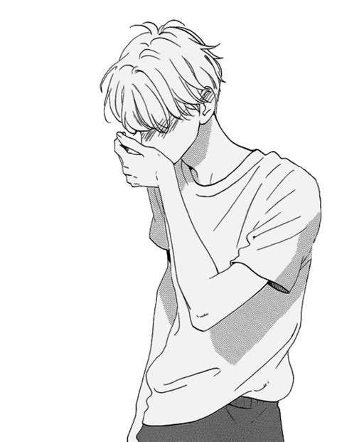 Blushing Manga Boy Tumblr