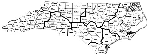 North Carolina County Map Rich Image And