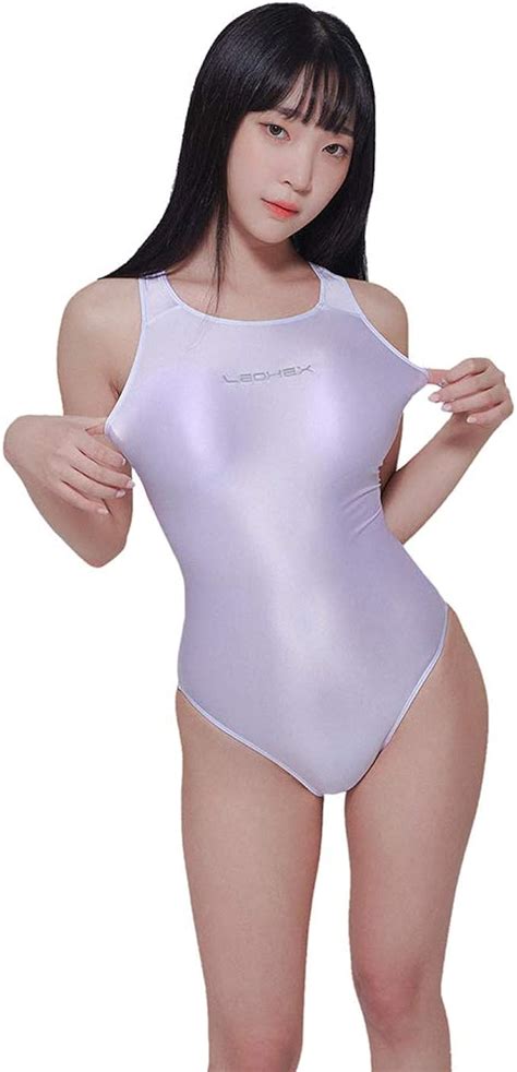 leohex sexy leotards women japanese swimwear high cut one piece suit female bather bathing