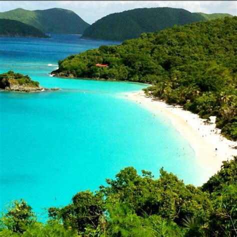 Trunk Bay St John Us Virgin Islands Beaches In The World