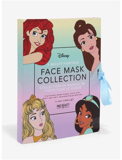 Disney Princess Face Mask 4 Pack Hot Topic