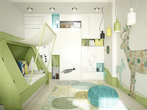 Children's bed rooms designed with parents in mind. 5 Creative Kids Bedrooms With Fun Themes