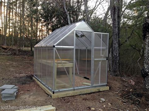 Irrespective of the building materials chosen operating theatre whether benches are to be there are as well capital free operating theater. DIY Greenhouse Tables - The Southern Gardener