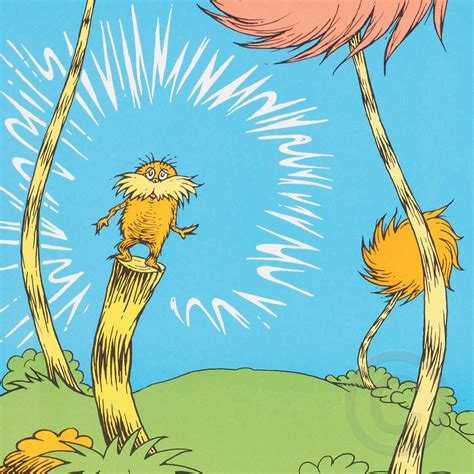 The Lorax Book Cover — The Art Of Dr Seuss Collection Published By